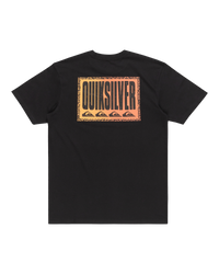 The Quiksilver Mens Long Fade T-Shirt in Black