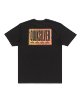 The Quiksilver Mens Long Fade T-Shirt in Black