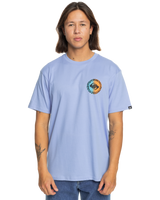 The Quiksilver Mens Long Fade T-Shirt in Hydrangea