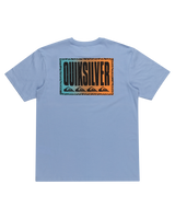 The Quiksilver Mens Long Fade T-Shirt in Hydrangea