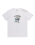 The Quiksilver Mens One Last Surf T-Shirt in White