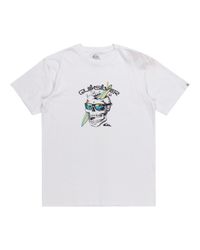 The Quiksilver Mens One Last Surf T-Shirt in White