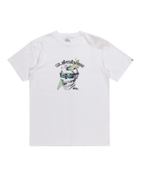 The Quiksilver Mens One Last Surf T-Shirt in White