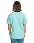 The Quiksilver Mens Floating Around T-Shirt in Marine Blue