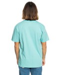 The Quiksilver Mens Floating Around T-Shirt in Marine Blue