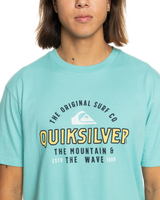 The Quiksilver Mens Floating Around T-Shirt in Marine Blue