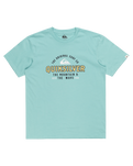 The Quiksilver Mens Floating Around T-Shirt in Marine Blue