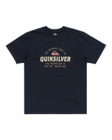The Quiksilver Mens Floating Around T-Shirt in Navy Blazer