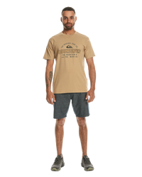 The Quiksilver Mens Floating Around T-Shirt in Plage