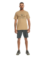 The Quiksilver Mens Floating Around T-Shirt in Plage