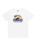 The Quiksilver Mens Riding Today T-Shirt in White