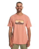 The Quiksilver Mens Step Inside T-Shirt in Canyon Clay