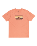 The Quiksilver Mens Step Inside T-Shirt in Canyon Clay