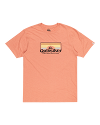 The Quiksilver Mens Step Inside T-Shirt in Canyon Clay