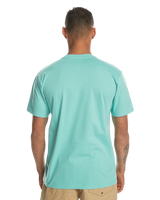 The Quiksilver Mens Circle Up T-Shirt in Marine Blue