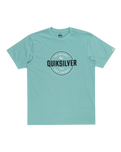 The Quiksilver Mens Circle Up T-Shirt in Marine Blue