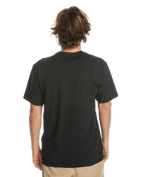 The Quiksilver Mens Circle Up T-Shirt in Black