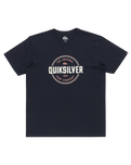 The Quiksilver Mens Circle Up T-Shirt in Black