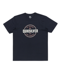 The Quiksilver Mens Circle Up T-Shirt in Black