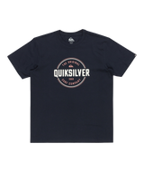 The Quiksilver Mens Circle Up T-Shirt in Black