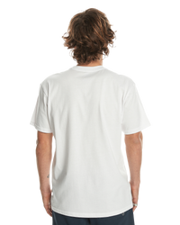 The Quiksilver Mens Circle Up T-Shirt in White