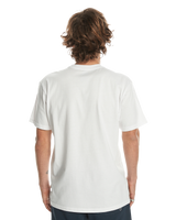 The Quiksilver Mens Circle Up T-Shirt in White