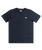 The Quiksilver Mens Basic T-Shirt in Navy Blazer