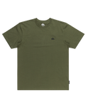 The Quiksilver Mens Basic T-Shirt in Four Leaf Clover