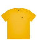 The Quiksilver Mens Basic T-Shirt in Mustard