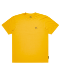 The Quiksilver Mens Basic T-Shirt in Mustard