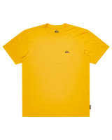 The Quiksilver Mens Basic T-Shirt in Mustard