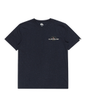 The Quiksilver Mens Arched Type T-Shirt in Navy Blazer