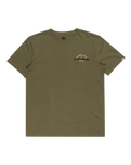 The Quiksilver Mens Arched Type T-Shirt in Four Leaf Clover