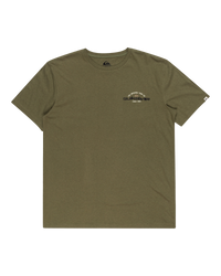 The Quiksilver Mens Arched Type T-Shirt in Four Leaf Clover