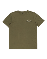 The Quiksilver Mens Arched Type T-Shirt in Four Leaf Clover