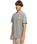 The Quiksilver Mens Kaltag Mineral T-Shirt in Canteen