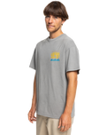 The Quiksilver Mens Kaltag Mineral T-Shirt in Canteen