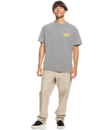 The Quiksilver Mens Kaltag Mineral T-Shirt in Canteen