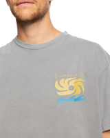 The Quiksilver Mens Kaltag Mineral T-Shirt in Canteen