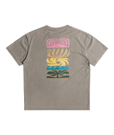 The Quiksilver Mens Kaltag Mineral T-Shirt in Canteen