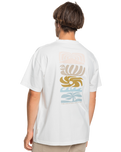 The Quiksilver Mens Kaltag T-Shirt in Birch