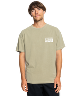 The Quiksilver Mens Nulato Mineral T-Shirt in Cypress