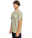 The Quiksilver Mens Nulato Mineral T-Shirt in Cypress