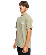 The Quiksilver Mens Nulato Mineral T-Shirt in Cypress