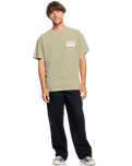 The Quiksilver Mens Nulato Mineral T-Shirt in Cypress