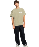 The Quiksilver Mens Nulato Mineral T-Shirt in Cypress