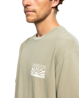 The Quiksilver Mens Nulato Mineral T-Shirt in Cypress