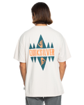 The Quiksilver Mens Geo Quik T-Shirt in Birch