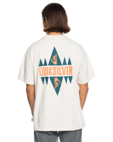 The Quiksilver Mens Geo Quik T-Shirt in Birch