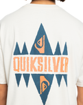 The Quiksilver Mens Geo Quik T-Shirt in Birch